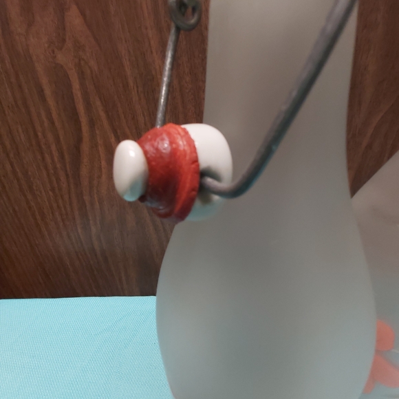 🕰 Cerve Frosted Glass Bottles w/ Stoppers & 4 Drinking Glasses, Italy - Picture 7 of 9